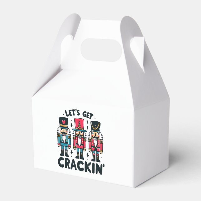 Lets Get Crackin Favour Box (Front Side)