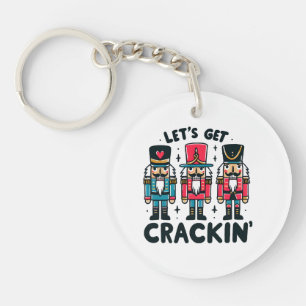 Lets Get Crackin Key Ring