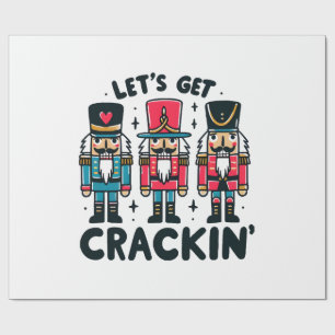 Lets Get Crackin Wrapping Paper