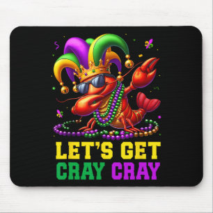 Let's Get Cray Cray Crawfish Costume Boys Men Mard Mouse Mat