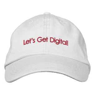 Let's Get Digital! - Personalised Adjustable Hat