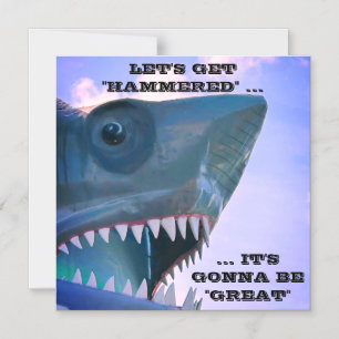 LET'S GET HAMMERED CRUISE DOOR MAGNET