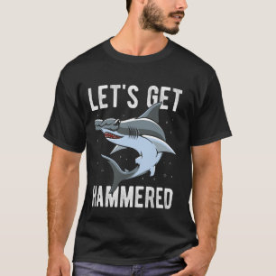 LET'S GET HAMMERED Funny Deep Sea Diving T-Shirt
