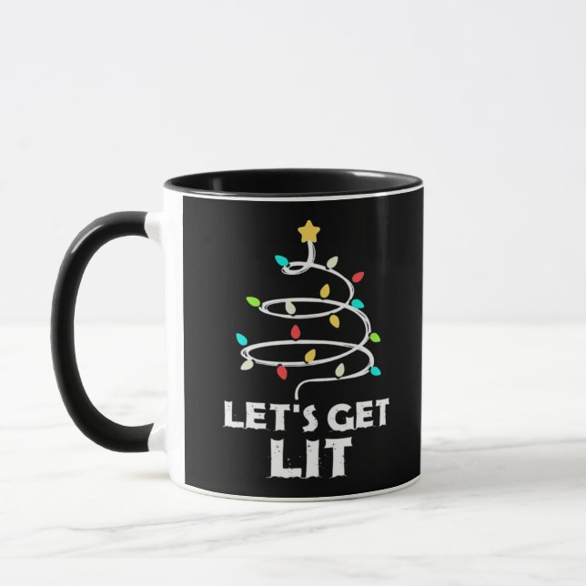 Let's Get It Lit Essential Mug (Left)