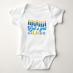 Let's Get Lit! Baby Bodysuit