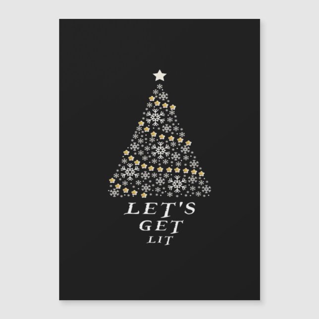 Let's Get Lit - Beautiful Christmas Gift Essential (Front)