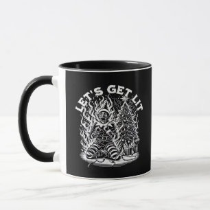Let's Get Lit Christmas Christmas Celebration Mug