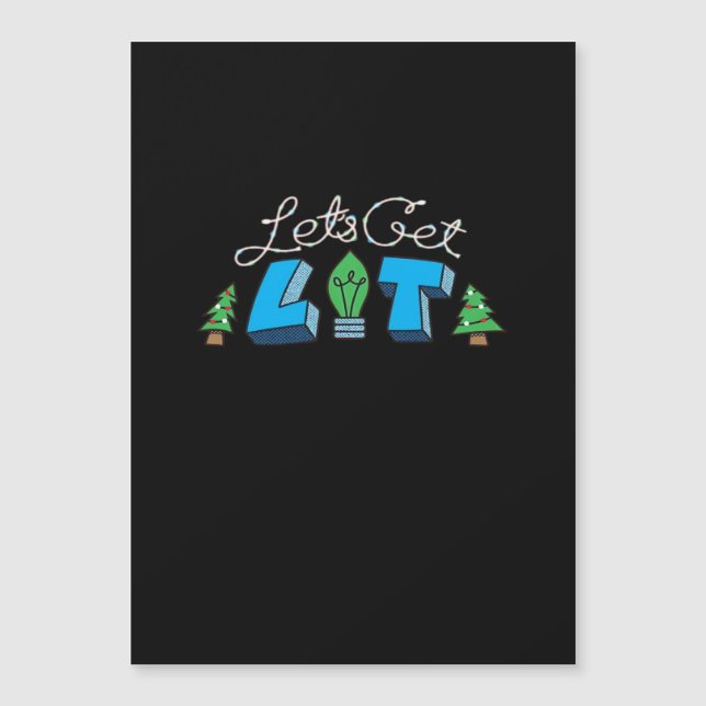 Let's Get Lit Christmas Classic (Front)