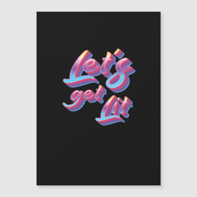 Let's Get Lit - Christmas Classic (Front)