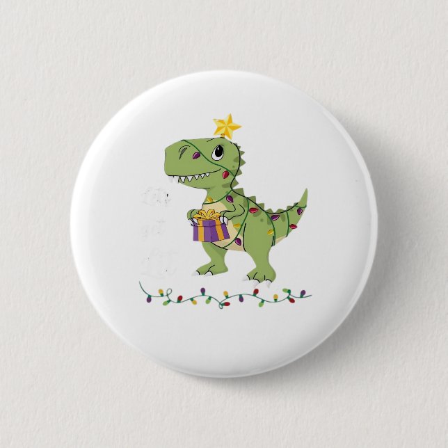 Let's Get Lit Christmas Classic 6 Cm Round Badge (Front)