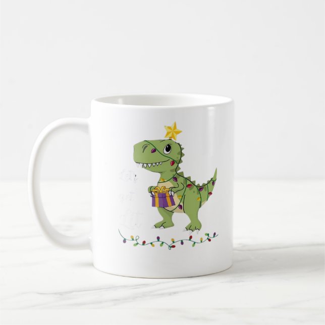 Let's Get Lit Christmas Classic Coffee Mug (Left)