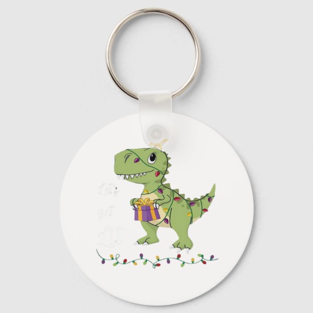 Let's Get Lit Christmas Classic Key Ring (Front)