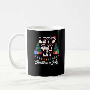 Let's Get Lit Christmas Coffee Mug