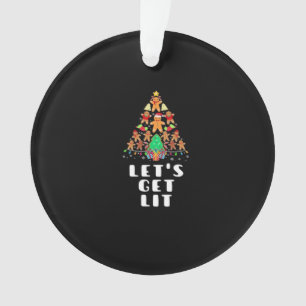 Let's Get Lit - Christmas Essential Ornament