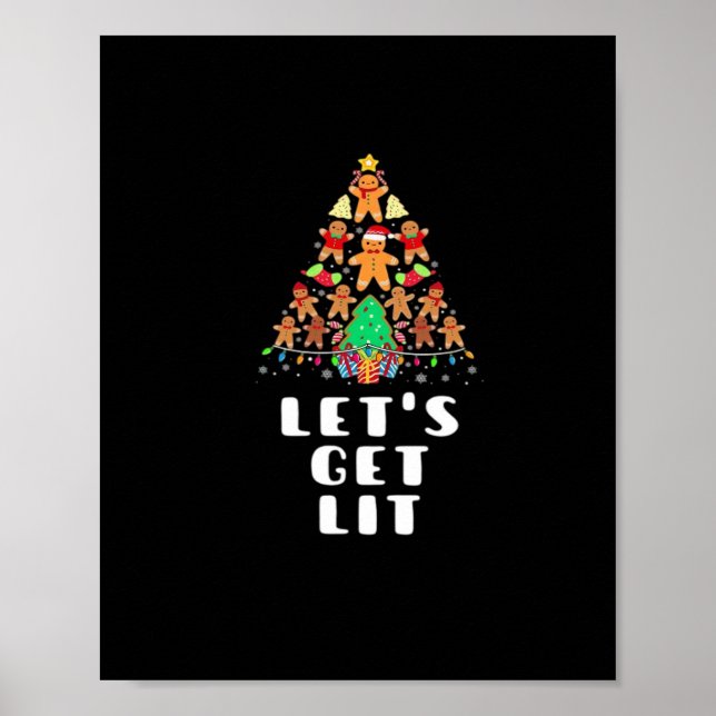 Let's Get Lit - Christmas Essential Poster (Front)