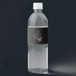 Let's Get Lit Christmas Ketamine Water Bottle Label<br><div class="desc">Let's Get Lit Christmas Ketamine: A cheeky,  edgy take on the holiday pun. Perfect for adult humour fans. Bold,  funny,  and daring.</div>