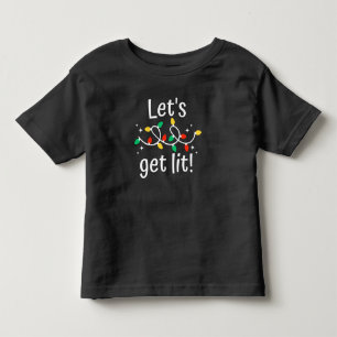 Let's Get Lit Christmas  T-Shirt