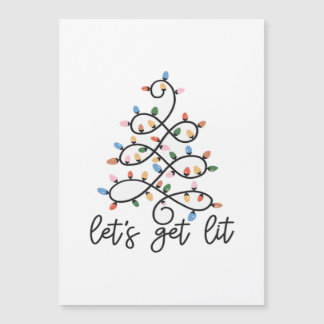 Let's Get Lit Christmas Tree Lights Classic