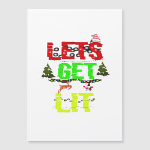 Let's Get Lit Classic Funny Retro