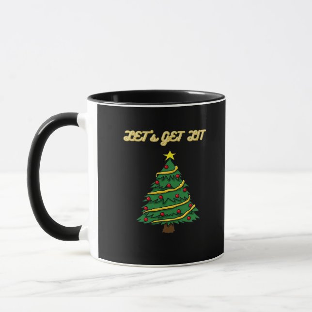 Let's Get Lit Classic Funny Style Mug (Left)