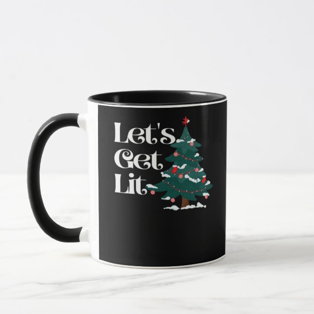 Let's Get Lit Classic Mug (Left)
