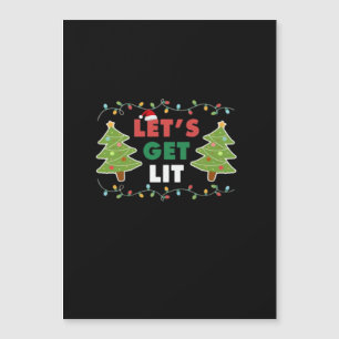 Let's Get Lit Classic Retro Graphic