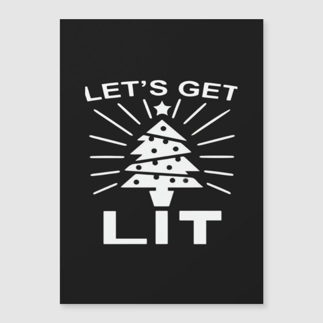 Let's Get Lit Essential Funny Classic (Front)