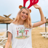 Let's Get Lit Funny Christmas