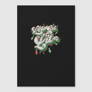 Let's Get Lit - Funny Drinking Christmas Light Gra
