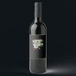 Let's Get Lit - Funny Drinking Christmas Light Gra Wine Label<br><div class="desc">Let's Get Lit - Funny Drinking Christmas Light Graphic: A humourous graphic celebrating Christmas drinks and lights. Perfect for parties. Bold,  witty,  and festive.</div>