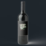 Let's Get Lit - Funny Drinking Christmas Light Gra Wine Label<br><div class="desc">Let's Get Lit - Funny Drinking Christmas Light Graphic: A humourous graphic celebrating Christmas drinks and lights. Perfect for parties. Bold,  witty,  and festive.</div>