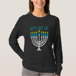 Let's Get Lit Hanukkah Chanukah Pyjamas Boys Girls T-Shirt<br><div class="desc">This is a great gift for your family,  friends during Hanukkah holiday. They will be happy to receive this gift from you during Hanukkah holiday.</div>