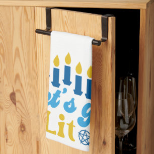 Let's Get Lit! Kitchen Towel
