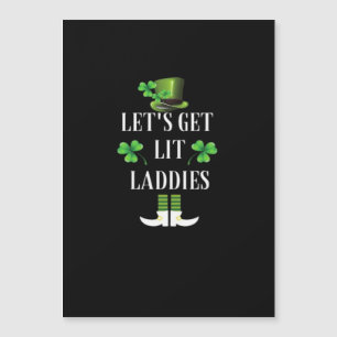 Let's Get Lit Laddies Funny Classic