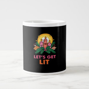 Let's Get Lit  Large Coffee Mug