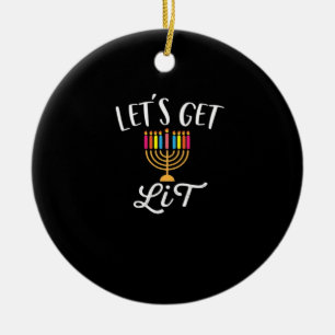Let's Get Lit - Literary Slim Fit Essential Ceramic Tree Decoration