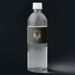 Let's Get Lit Santa Christmas Tree Design Water Bottle Label<br><div class="desc">Let's Get Lit Santa Christmas Tree Design: A playful Christmas tree design with Santa flair. Perfect for humour fans. Bright,  festive,  and fun.</div>