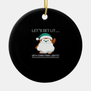 Let's Get Lit… With Christmas Lights! Christmas Cl Ceramic Tree Decoration