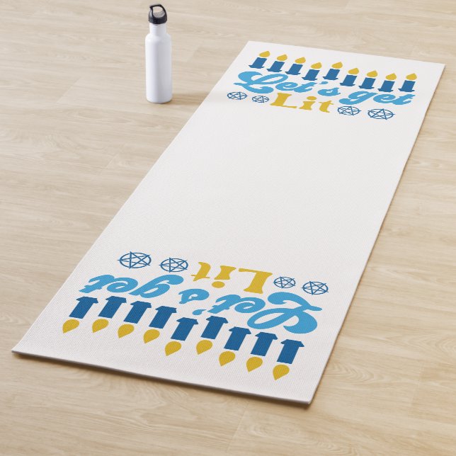 Let's Get Lit! Yoga Mat (In Situ)