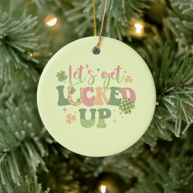 Let's Get Lucked Up Ceramic Tree Decoration (Tree)