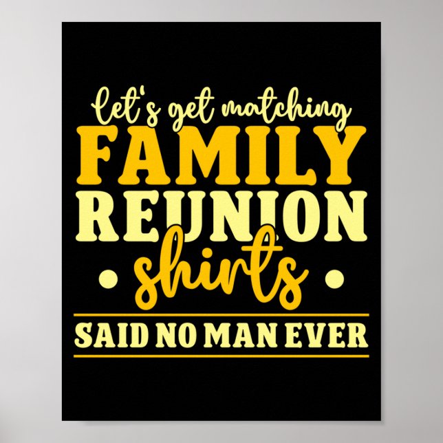 Let's get matching family reunion performance  poster (Front)
