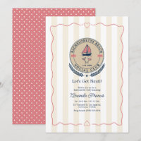Let's Get Nauti Preppy Beach Club Bachelorette
