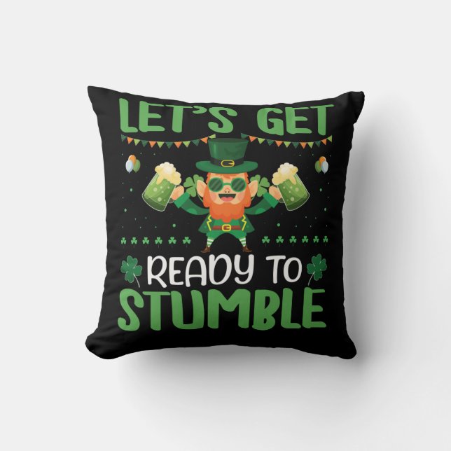 Let's Get Ready To Stumble Cushion (Front)