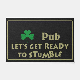 Let's Get Ready To Stumble Doormat