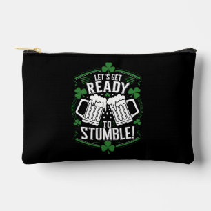 Lets Get Ready To Stumble Funny St Patrick's Day Accessory Pouch