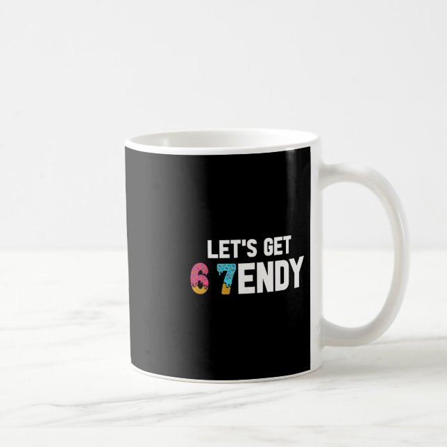 Let's Get Sendy 67 Ice Cream 7endy 6 7endy 67 Meme Coffee Mug (Right)