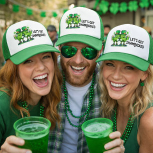 Lets Get Shamrocked  Trucker Hat