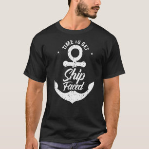 Lets Get Ship Faced Mens Womens Cruise T-Shirt