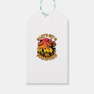 Lets Get Smashed Halloween Pumpkin Spooky Tree Bat Gift Tags