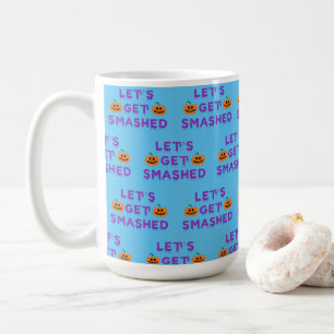 Let's Get Smashed (Pumpkins) Purple Coffee Mug